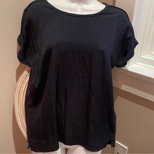 GERARD DAREL dark navy Silk and cotton top